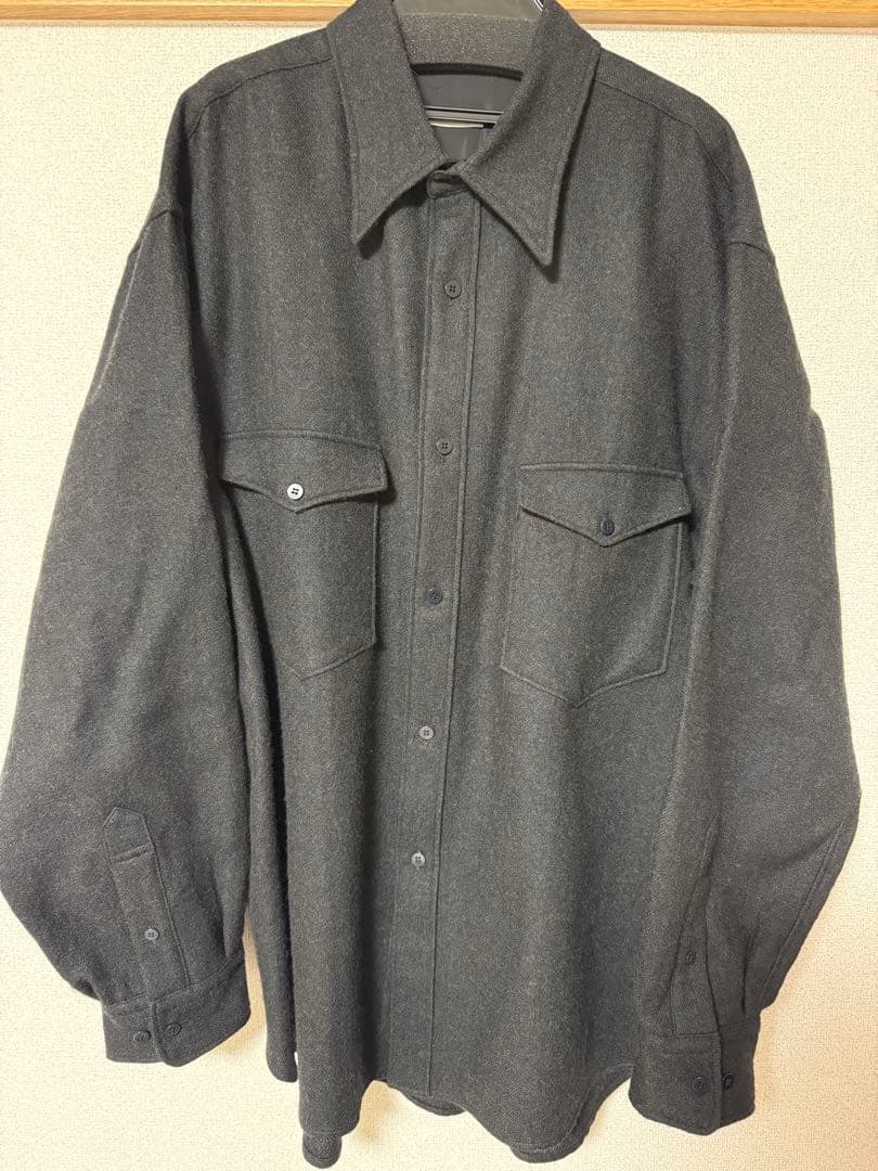 【LIDNM】PREMIUM SHETLAND ALASKAN SHIRT