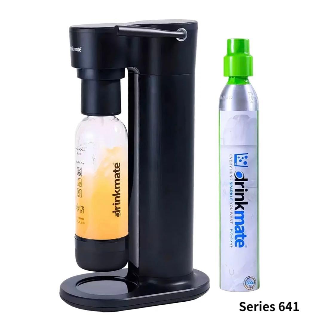 新品未開封 drinkmate ドリンクメイトDRM1033 ブラック 641