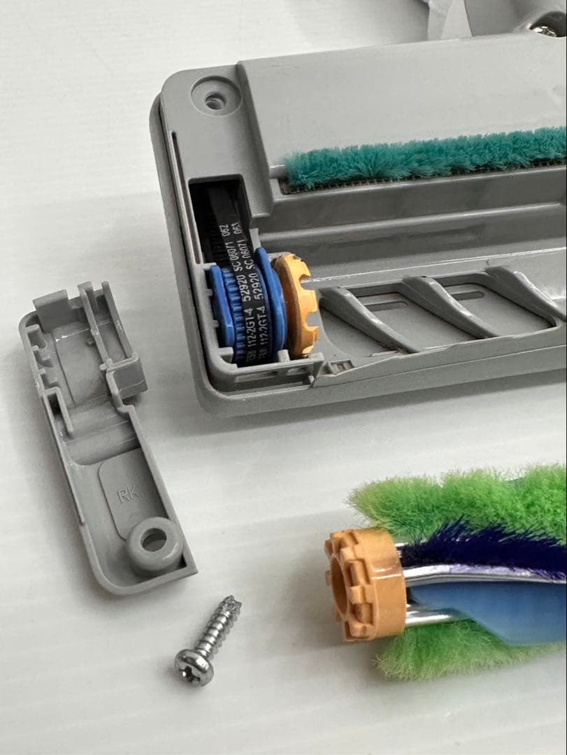 美品　白　D-AP32 日立掃除機　多機種対応　ヘッド　回転ブラシ　ホワイト