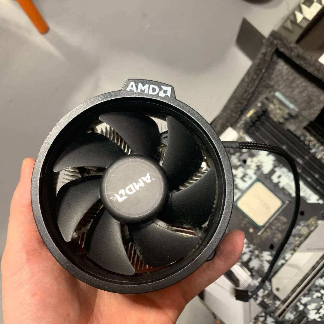 ASRock Steel Legend AM4 マザーボード　AMD 3700x