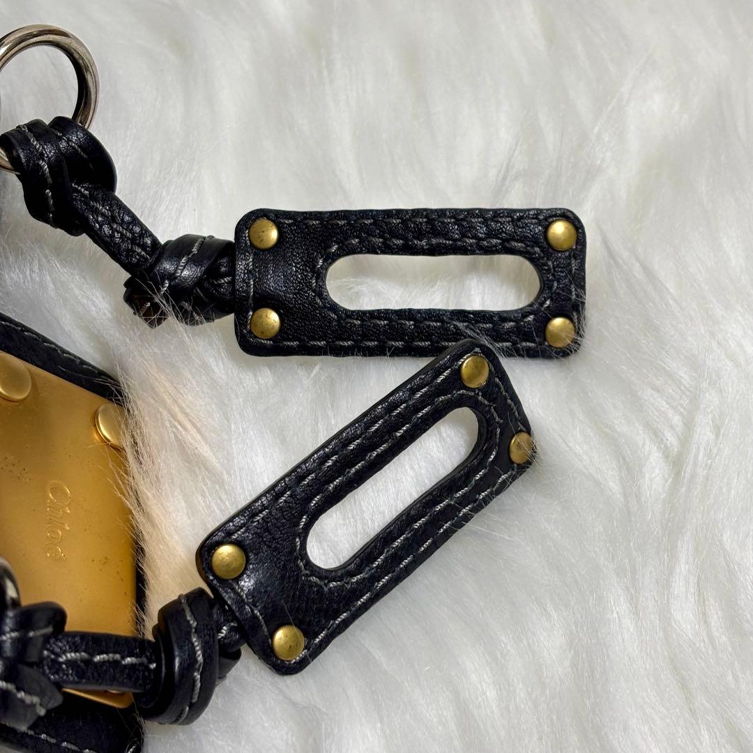 美品✨ Chloe クロエ パディントン ハンドバッグ レザー ブラック