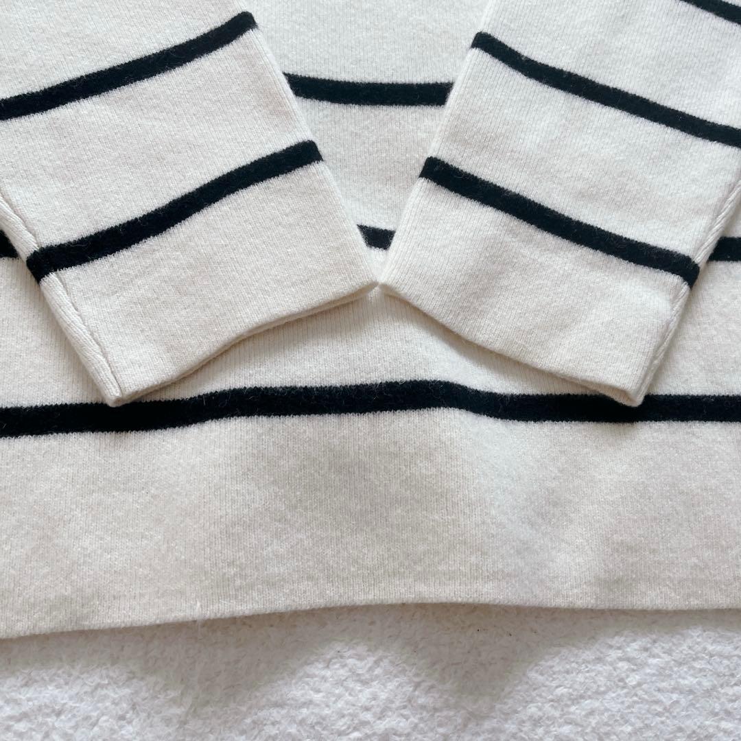 ビアズリー スムースボトルネックニット ウール プルオーバー