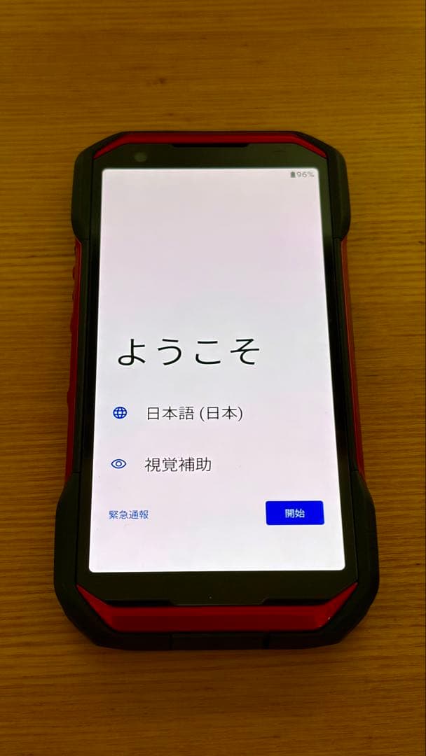 TORQUE G06 スマートフォン 本体 レッド