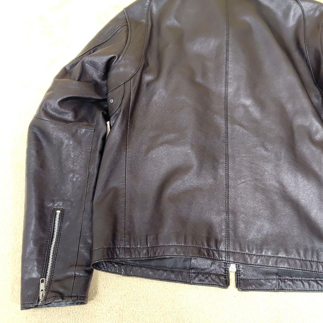 ユナイテッドアローズ シープスキン シングルライダース レザージャケット