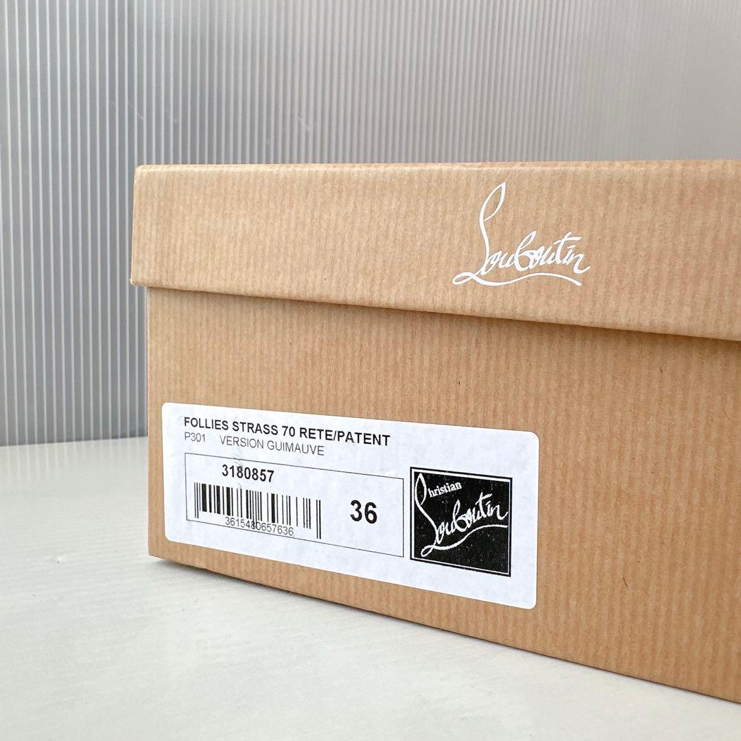 ルブタン　STRASS 豪華　スワロ　ラインストーン　ハイヒール　パンプス　新品