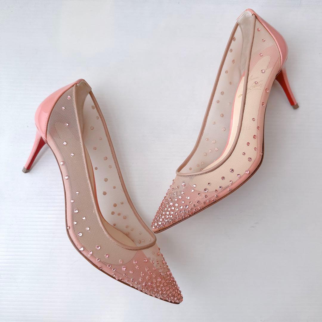 ルブタン　STRASS 豪華　スワロ　ラインストーン　ハイヒール　パンプス　新品