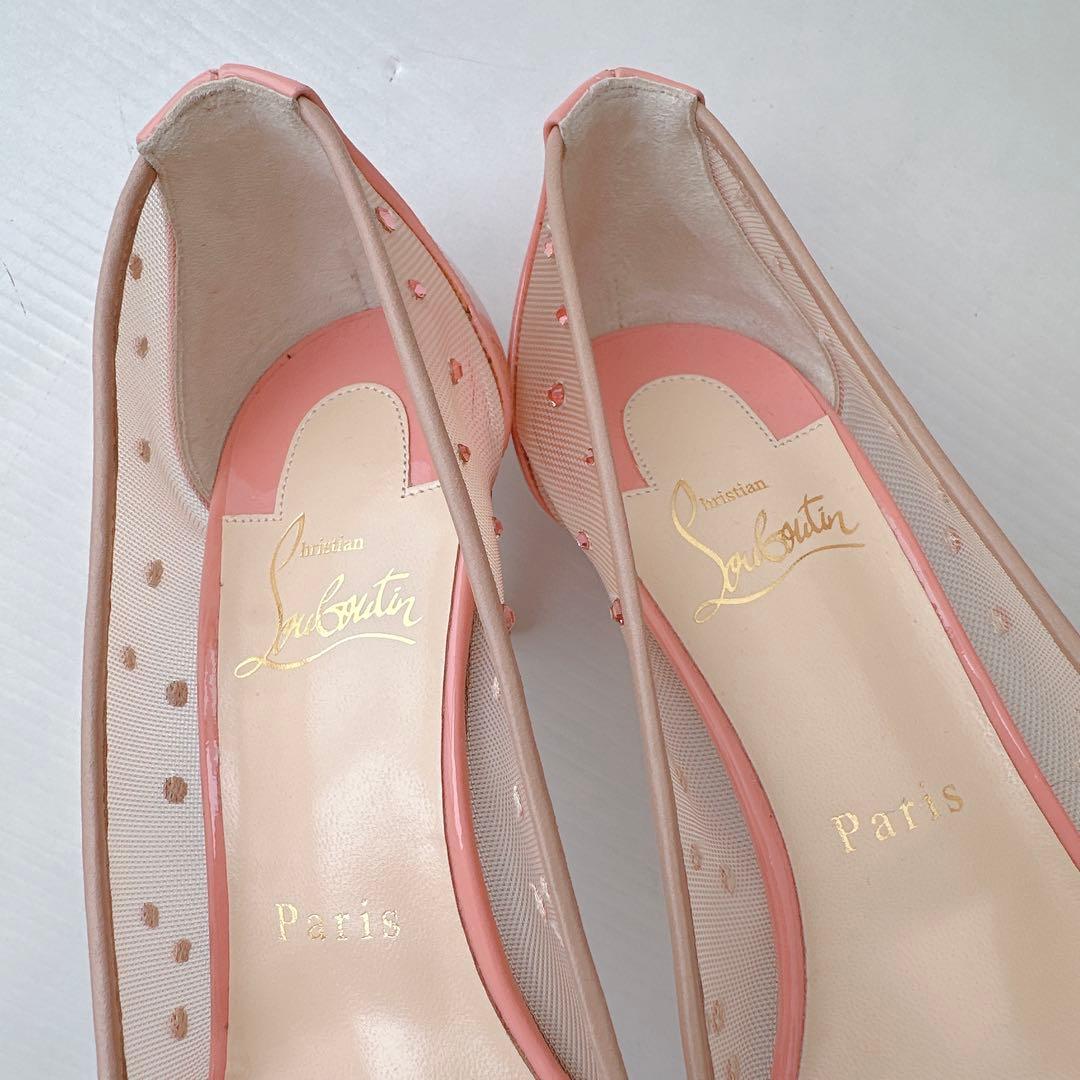 ルブタン　STRASS 豪華　スワロ　ラインストーン　ハイヒール　パンプス　新品