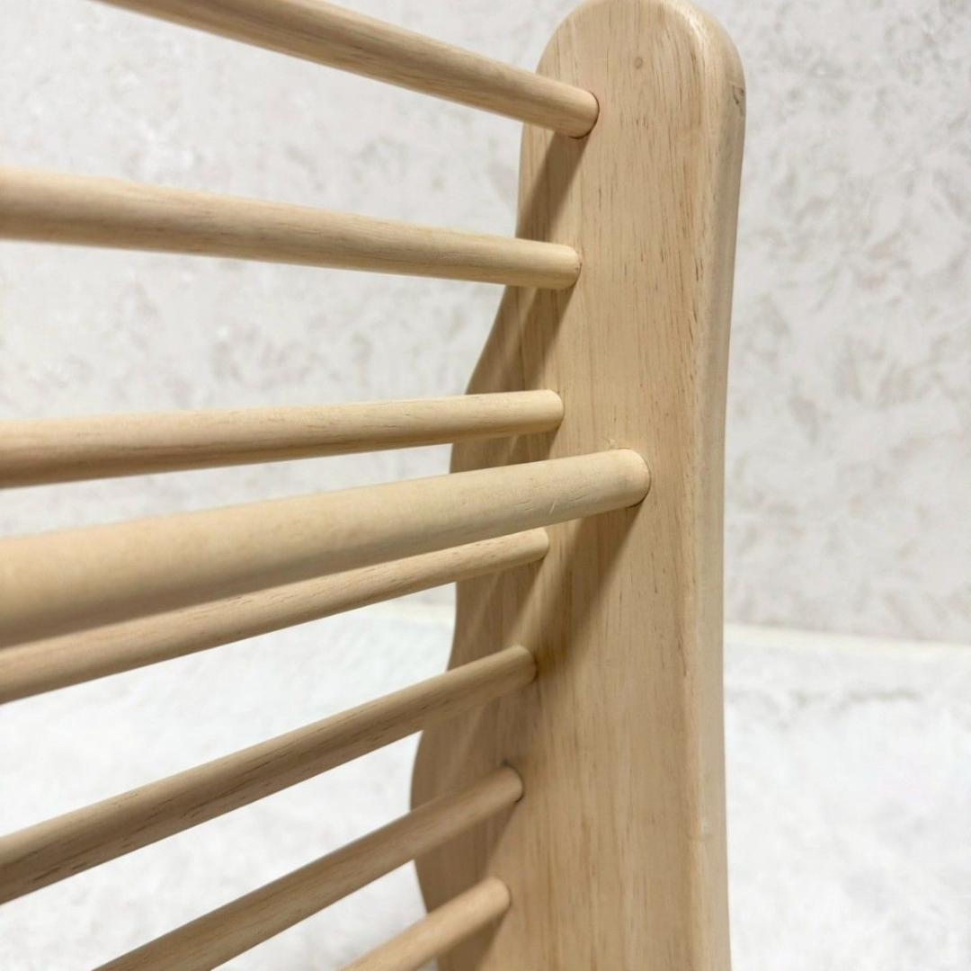 【美品】VOILA レインボーアバカス 100玉そろばん 木製玩具 98-14