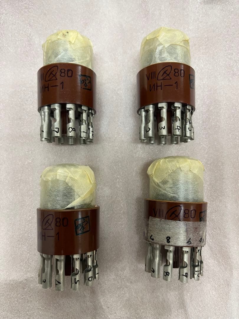 新品33本セット ソビエト製 ニキシー管 IN-1