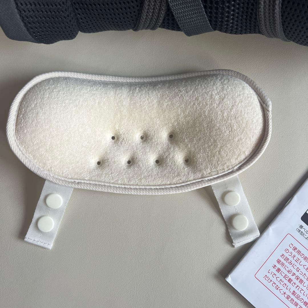 美品 アップリカ ラクリス 抱っこ紐 ダークグレー