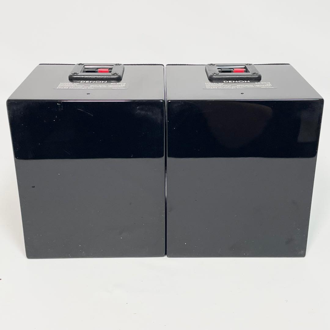 美品　Denon デノン SC-EN10 イネーブルドスピーカー2台(ペア)