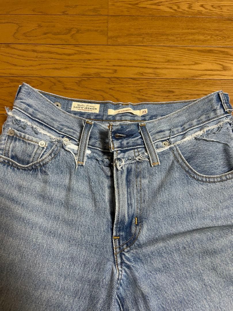 スローブイエナ別注Levi’s/リーバイス XL straight デニムパンツ