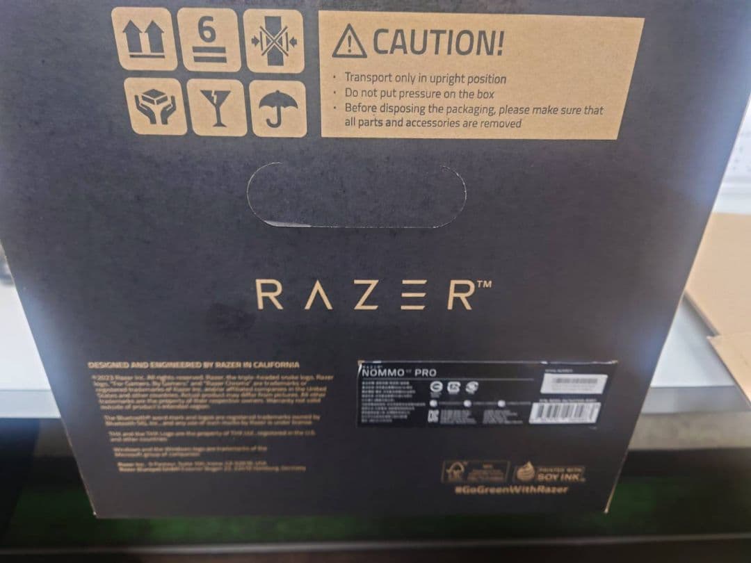 【新品未開封】 RAZER NOMMO v2 pro ワイヤレススピーカー