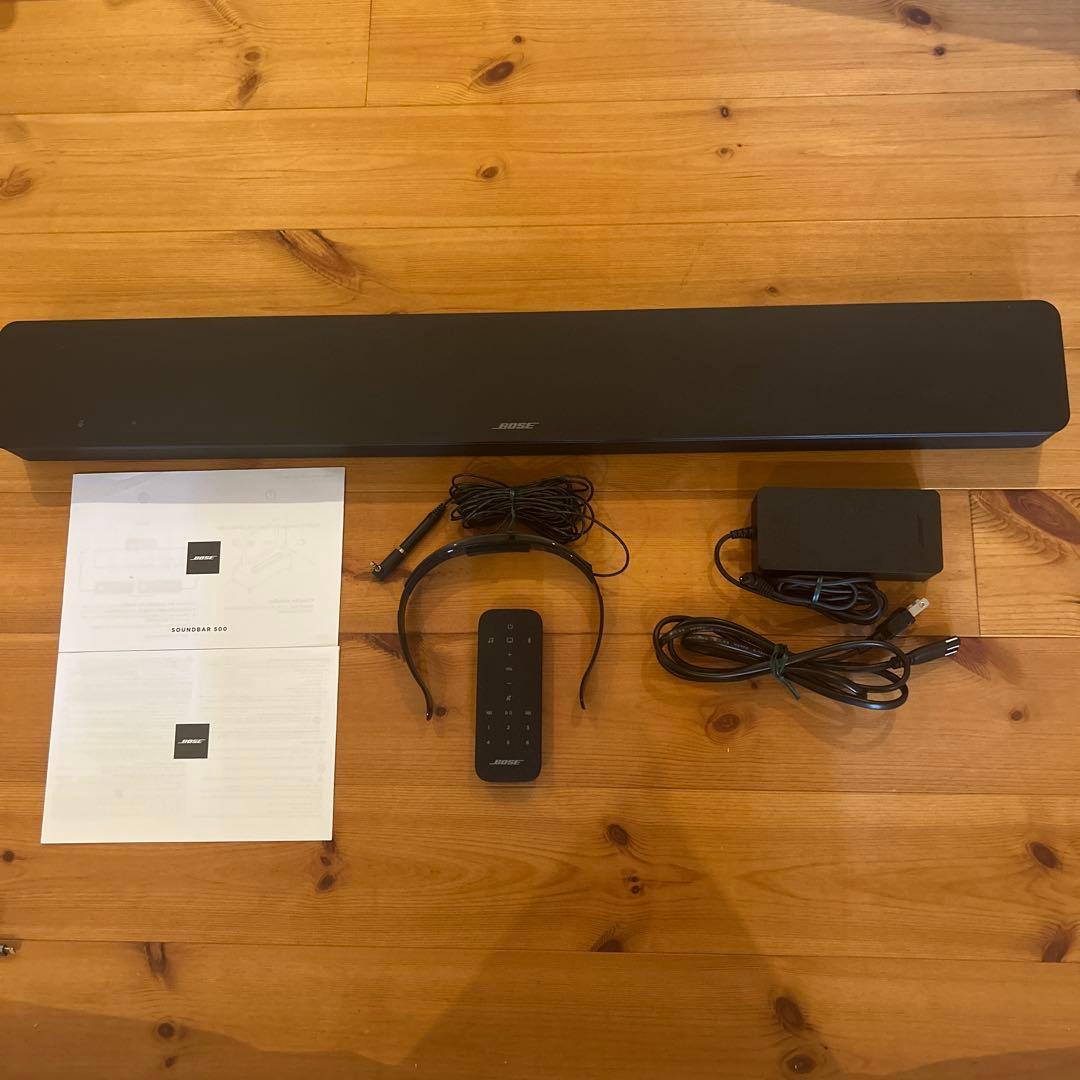 Bose Black SOUNDBAR 500/ホームシアター （サウンドバー）