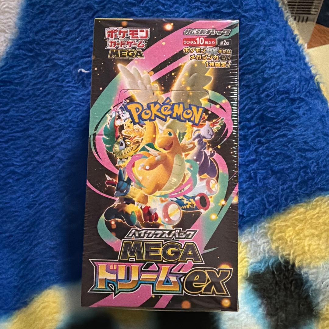 ポケモンカードゲーム シュリンク付き　 MEGAドリームex BOX