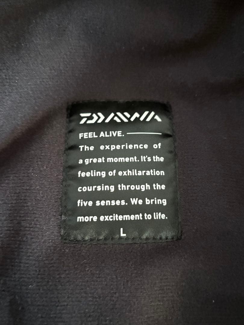 Daiwa 防寒フィッシングスーツ(上下セット) 黒