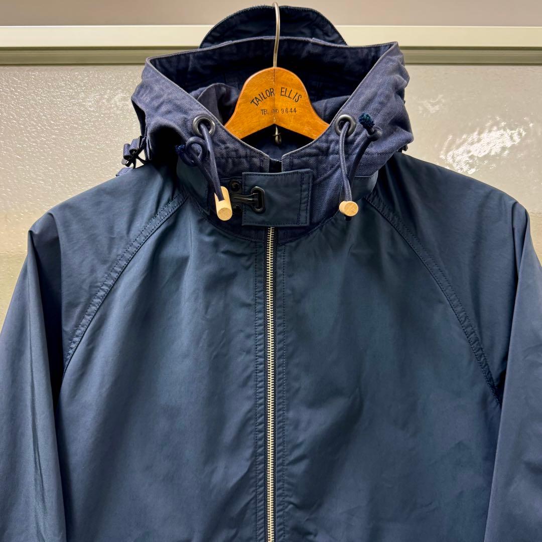 Nigel Cabourn ウェットウェザーパーカー 50 ネイビー