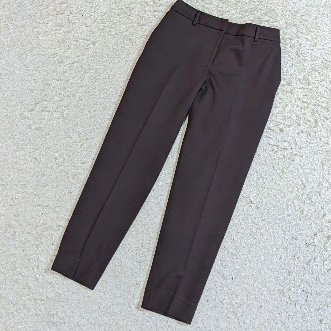 ライム　セットアップ　ノーカラージャケット　パンツ　洗える　伸縮性　大きいサイズ