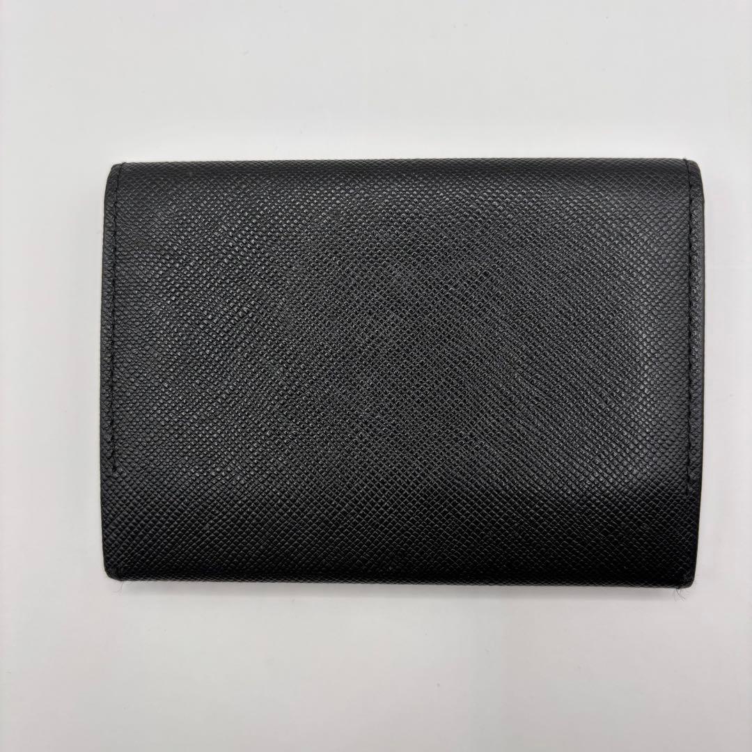 【美品】BURBERRY　名刺入れ　カードケース　ブラック　型押し　ノバチェック