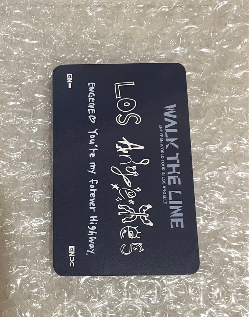 ENHYPEN ジョンウォン ワルツ ライブ LA ロサンゼルス US限定トレカ