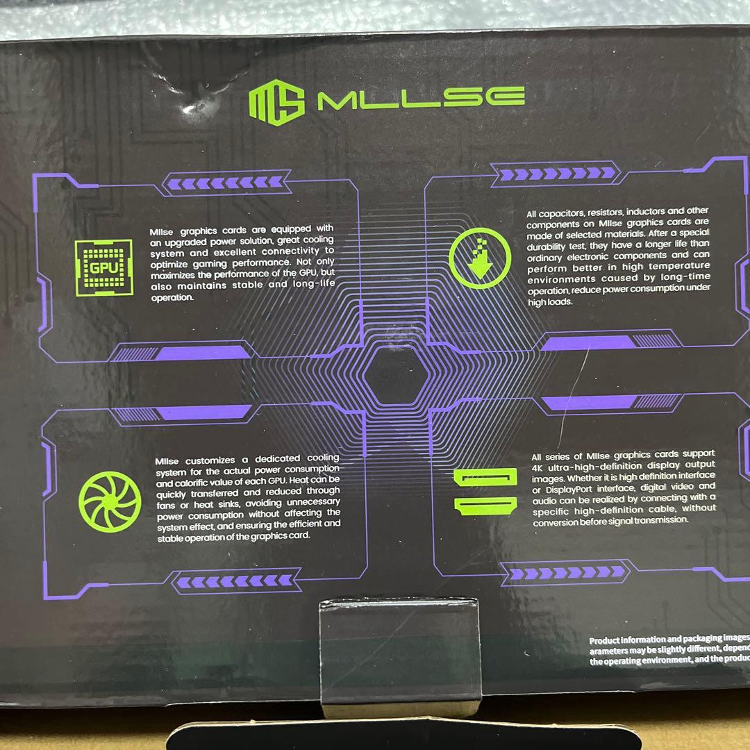 Mllse RX5700XT ゲーミンググラフィックボード