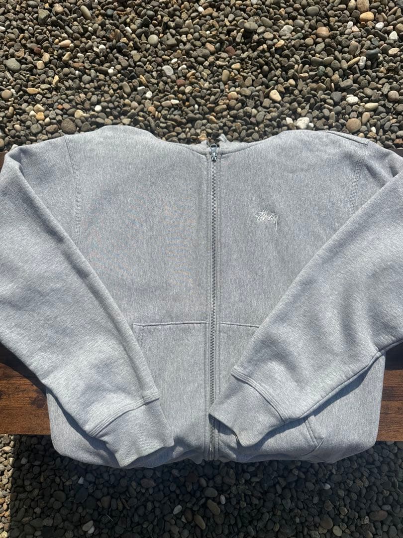 stussy ボアフルジップパーカー