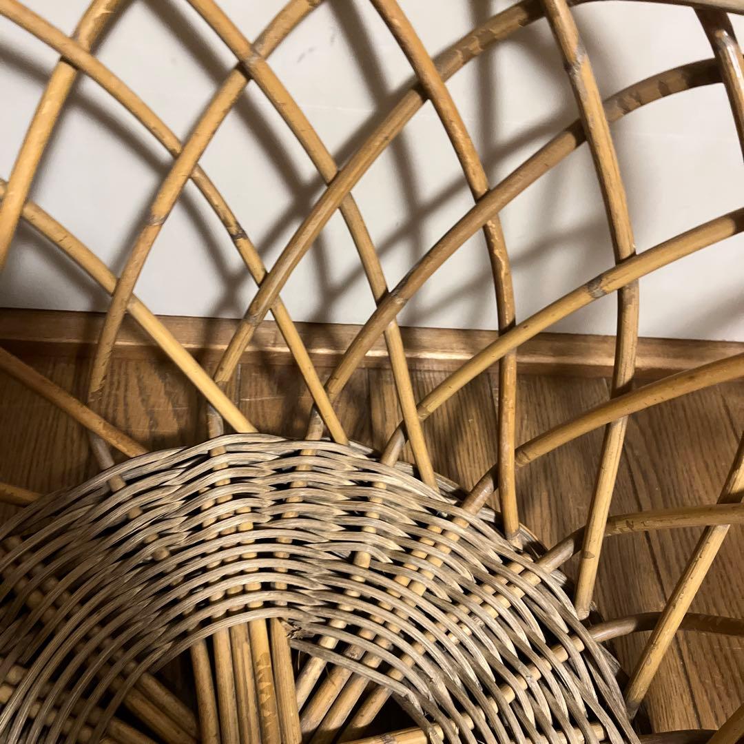 昭和レトロ　銭湯　かご　脱衣かご