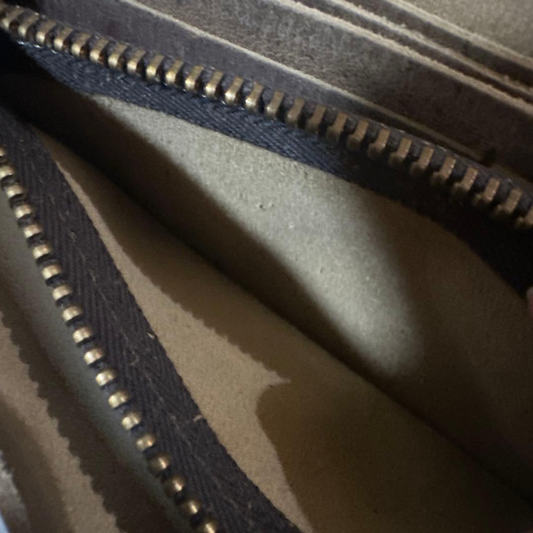 SLOW レザー 長財布 ブラウン　クーズー革　新品