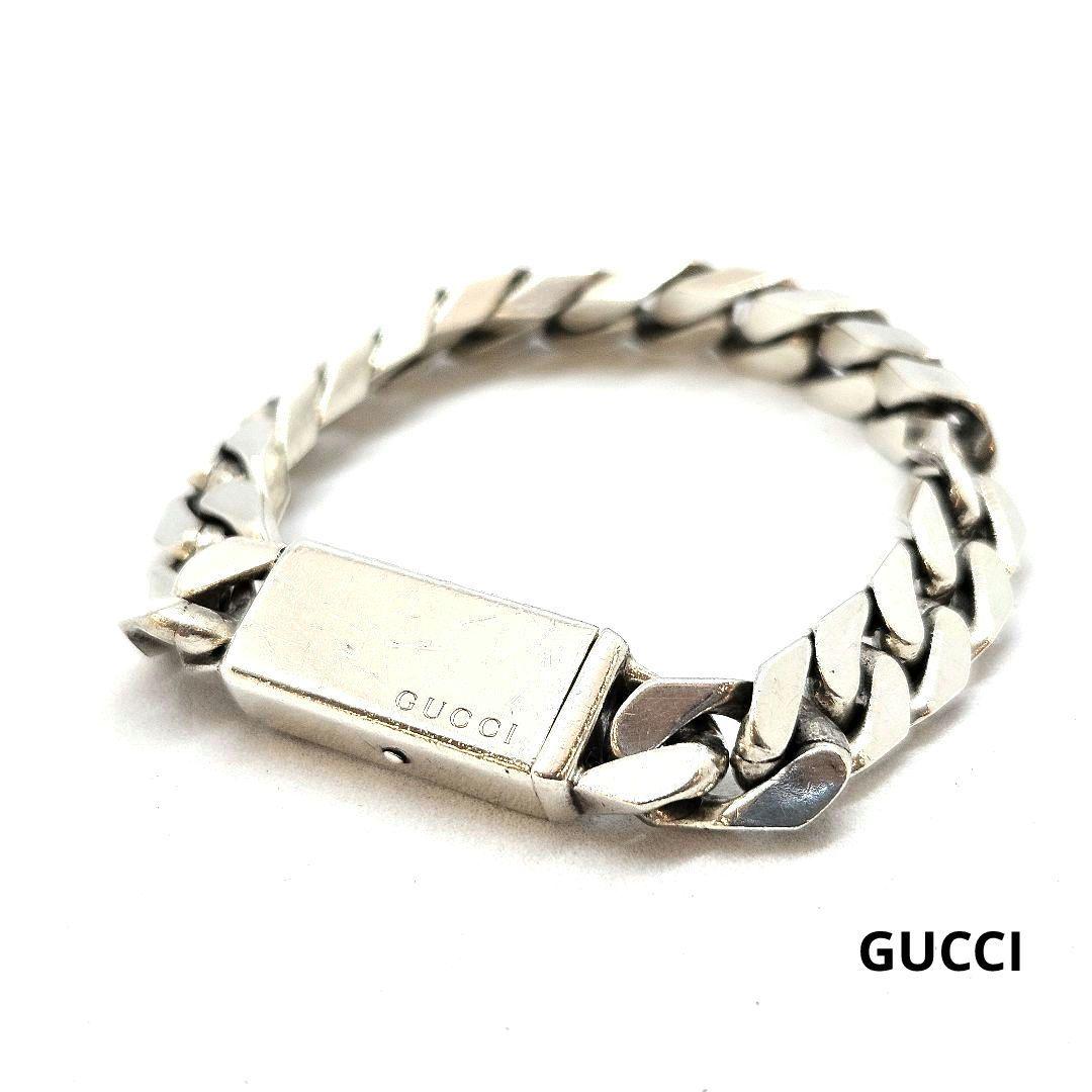 GUCCI グッチ チェーン ブレスレット 925 シルバー