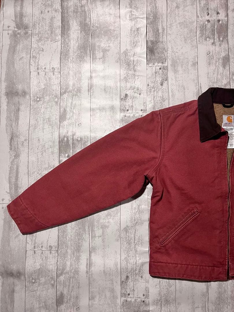 美品！超希少カラー！　Carhartt デトロイトジャケット　サーモンピンク