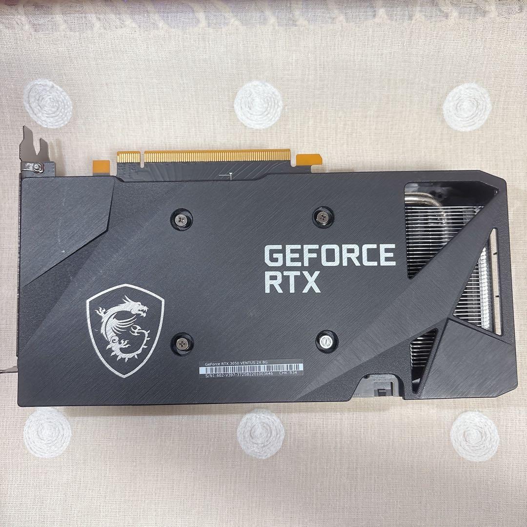 グラフィックボード・グラボ・ビデオカード MSI GeForce RTX3050 VENTUS 2X 8G