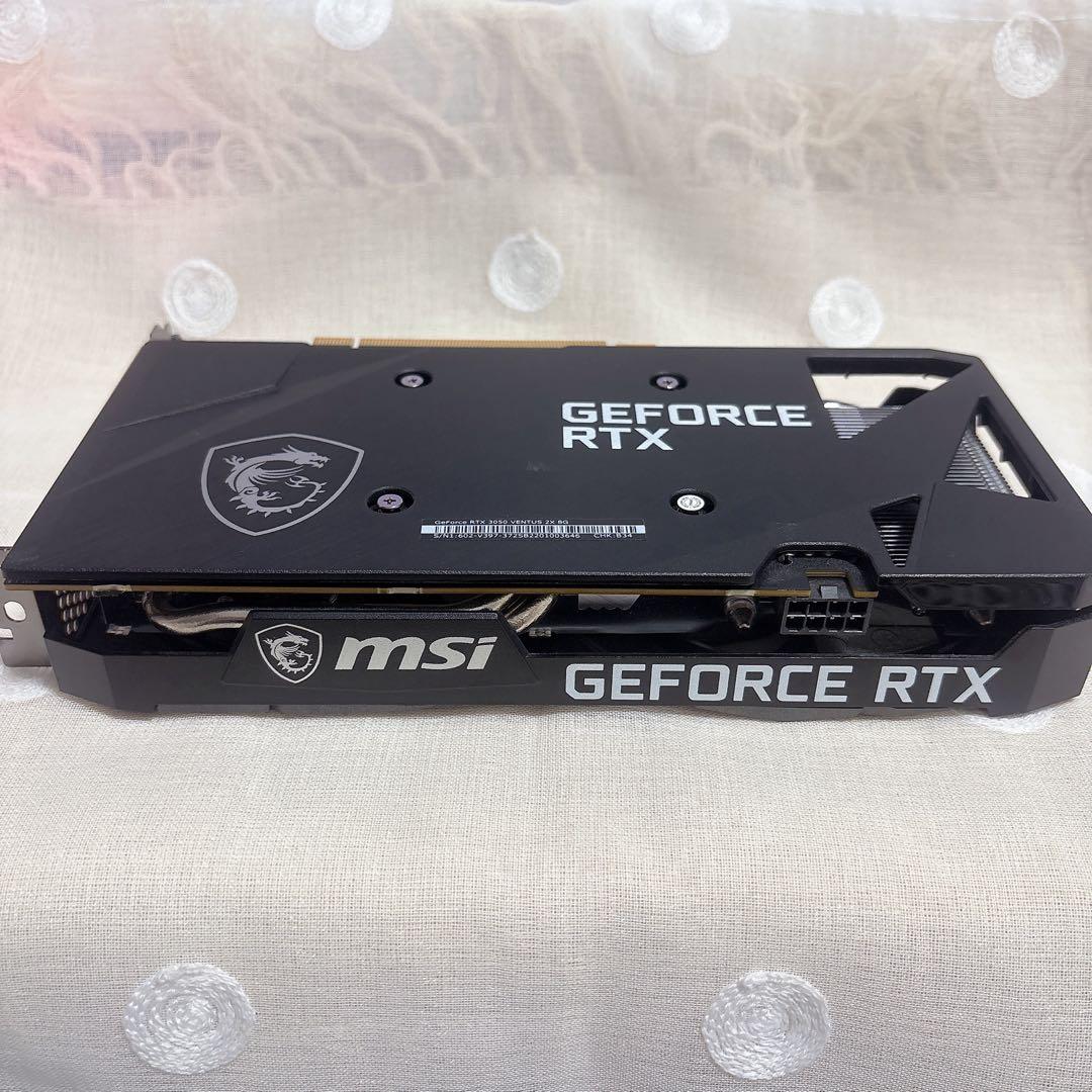 グラフィックボード・グラボ・ビデオカード MSI GeForce RTX3050 VENTUS 2X 8G