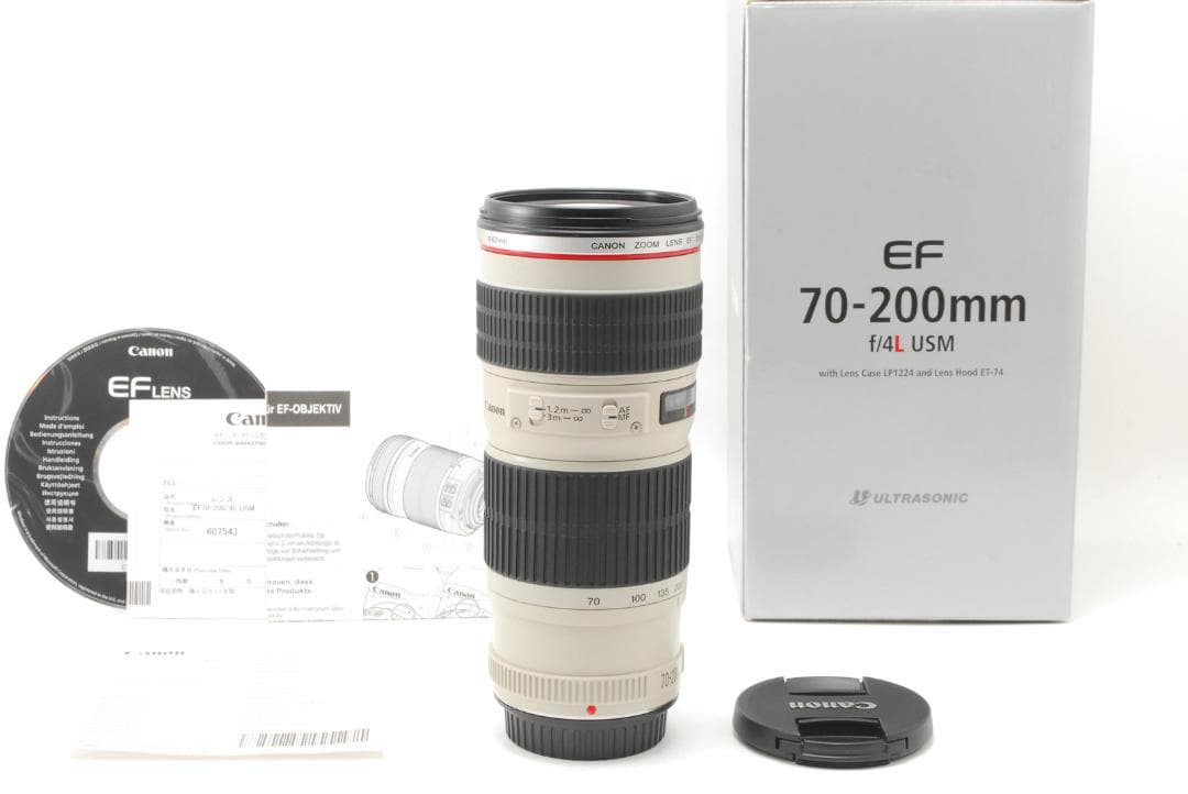 【美品 箱付き】キャノン Canon EF 70-200mm F4 L USM
