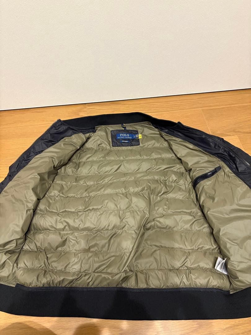 【超美品】Polo キルティングボンバージャケット ブラック