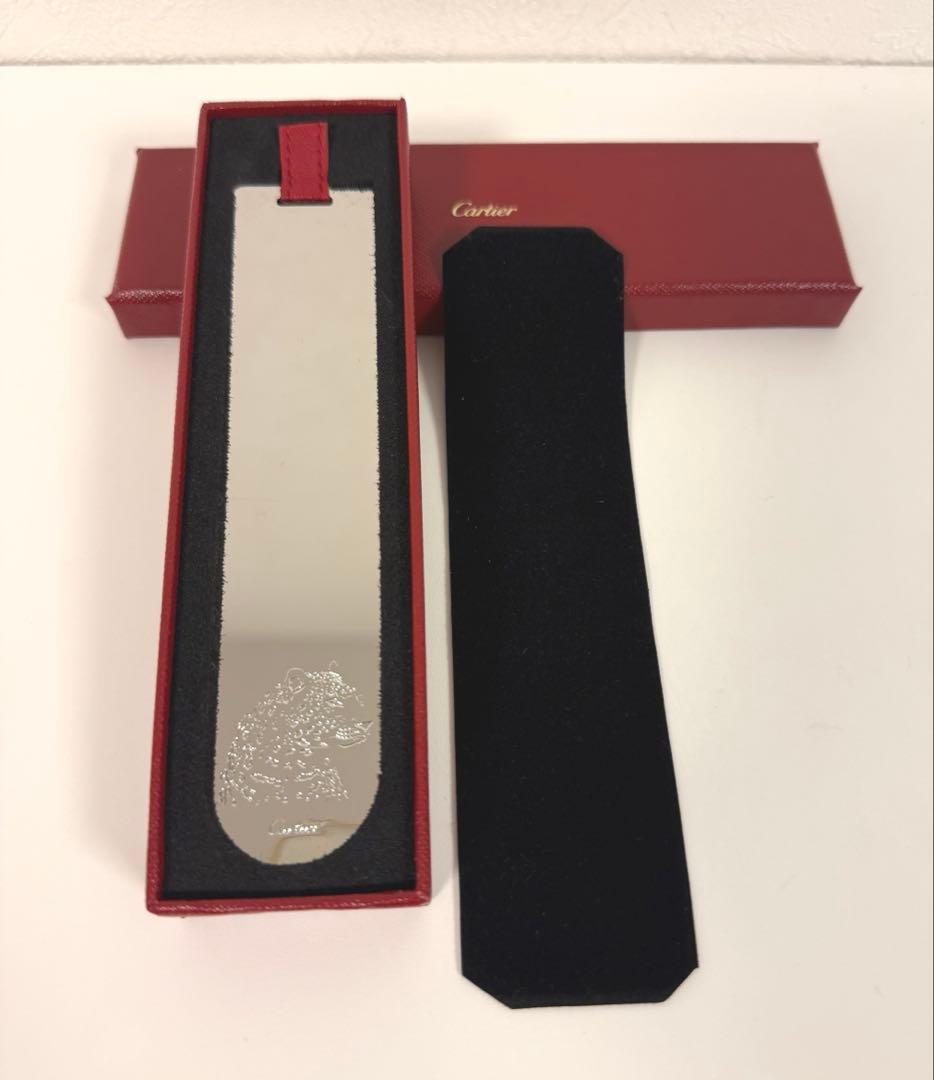■新品■Cartier カルティエ ブックマーカー 栞 ステーショナリー