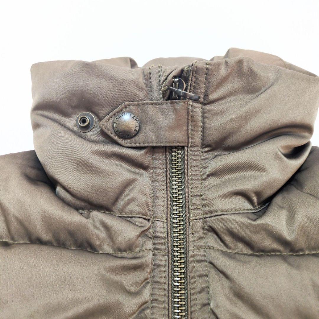 美品　Ralph Lauren ラルフローレン　ダウンベスト　9　ロゴベルト