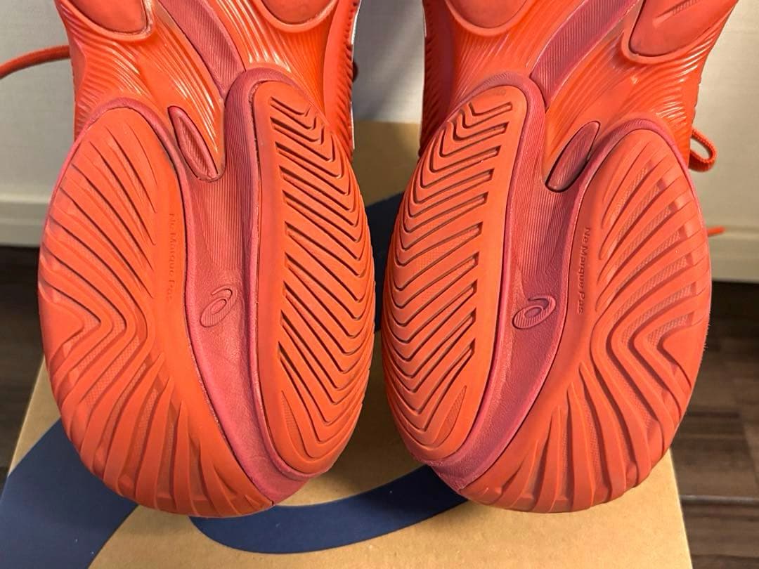 【極美品】COURT FF3 NOVAK （AC）Rust/White 26cm