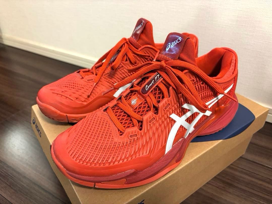 【極美品】COURT FF3 NOVAK （AC）Rust/White 26cm