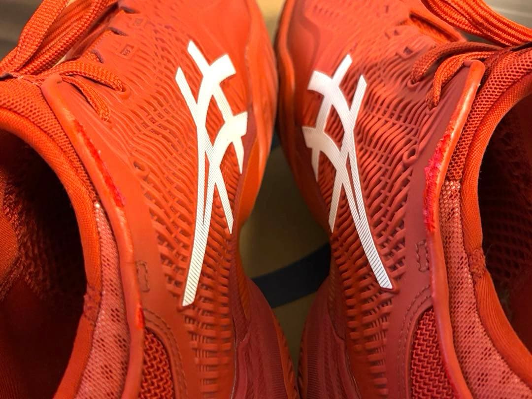 【極美品】COURT FF3 NOVAK （AC）Rust/White 26cm