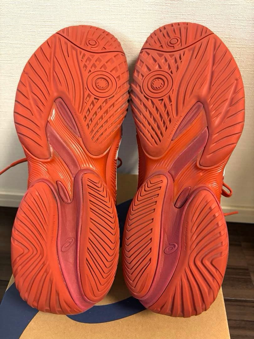 【極美品】COURT FF3 NOVAK （AC）Rust/White 26cm