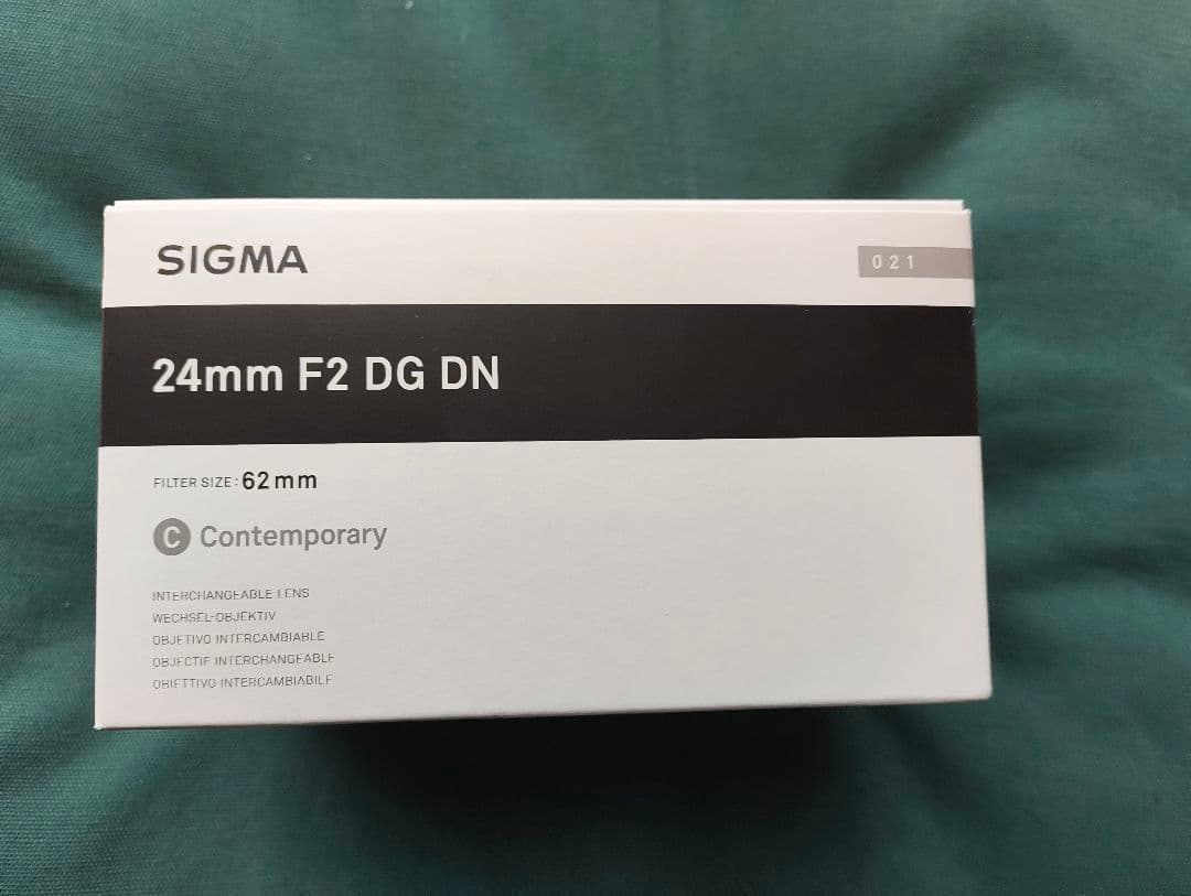 SIGMA 24mm F2 DG DN Eマウント