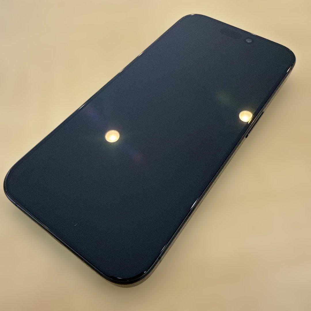 【極美品】iPhone 15 Pro 256GB ブラックチタニウムSIMフリー