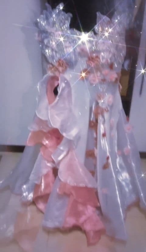 お得 美品一点物 ベリーダンス衣装 ブラスカートセット M コスチューム