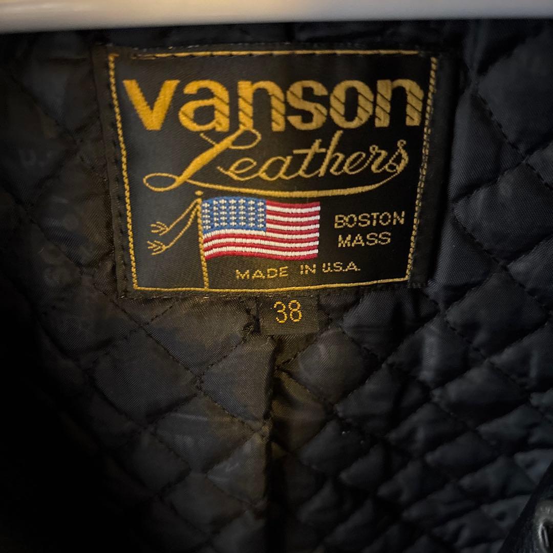 Vanson シングルライダース 38