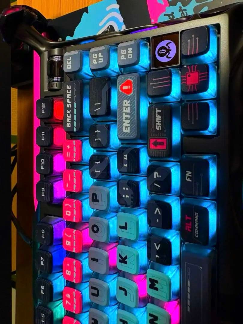 ✨極美品✨GravaStar Mercury V75 PRO サイバーパンク