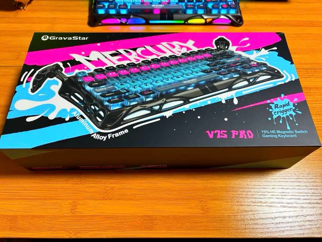 ✨極美品✨GravaStar Mercury V75 PRO サイバーパンク