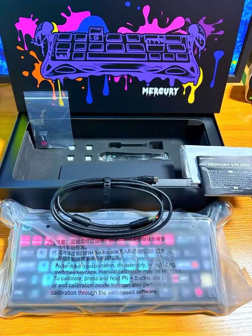 ✨極美品✨GravaStar Mercury V75 PRO サイバーパンク