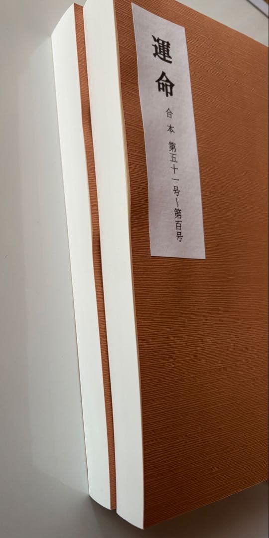 運命 合本　2冊セット　第1号～第100号　日本運命学会　/中村文聡/四柱推命