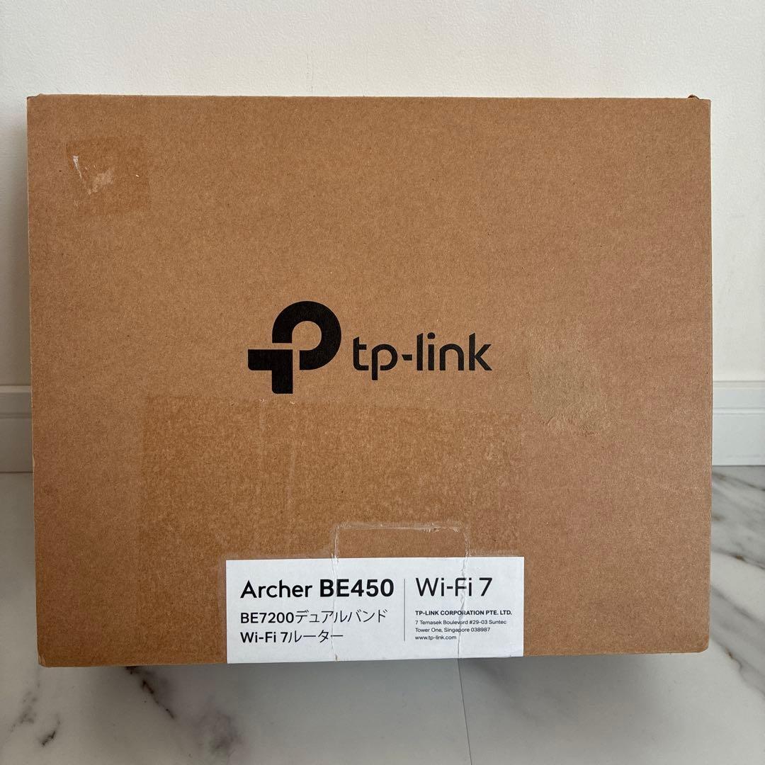 tp-link Archer BE450 Wi-Fi 7ルーター