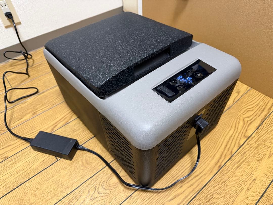 車載冷蔵庫 9L ポータブル冷蔵庫 急速冷凍 3WAY電源対応